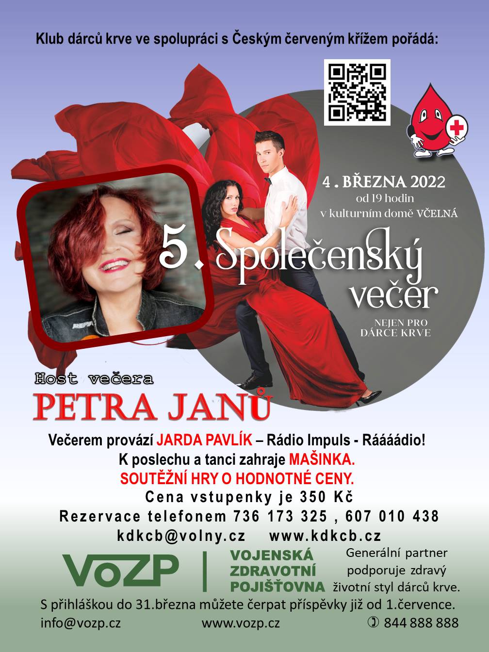 Ples dárců krve - Petra Janů