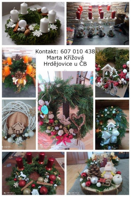 Nabídka dekorací na dušičky a vánoce